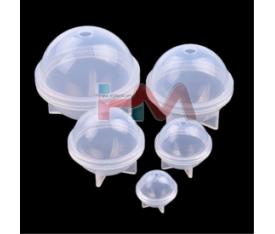 Silikon KÜRE DEKOR KALIBI 20-30-40-50-60mm - (Epoksi Reçine Kalıb