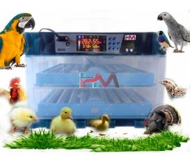 HM-130 PRO FULL OTOMATİK KULUÇKA MAKİNESİ NEM NOZÜLLÜ HİGROSTATLI KULUÇKA MAKİNASI) HMK-PRO002