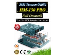 HM-130 PRO FULL OTOMATİK KULUÇKA MAKİNESİ NEM NOZÜLLÜ HİGROSTATLI KULUÇKA MAKİNASI) HMK-PRO001