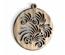 HM Mandala 013 Keychain 3D printable Model