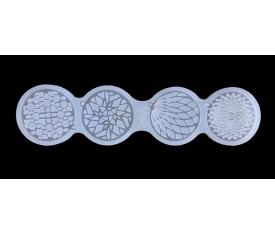 HM Mandala 014 Silikon Takı, Anahtarlık Kalıbı