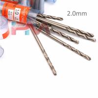 10 Adet Titanyum HSS Çelik Matkap Ucu (2mm) Hava Çeliği