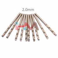 10 Adet Titanyum HSS Çelik Matkap Ucu (2mm) Hava Çeliği