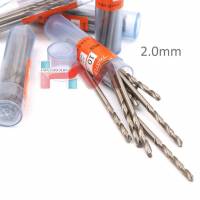 10 Adet Titanyum HSS Çelik Matkap Ucu (2mm) Hava Çeliği