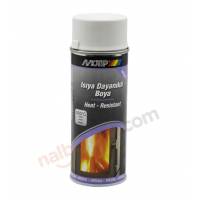 Motip 500°C Isıya Dayanıklı BEYAZ Boya 400 Ml. Made in Germa