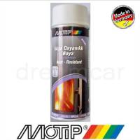 Motip 500°C Isıya Dayanıklı BEYAZ Boya 400 Ml. Made in Germa