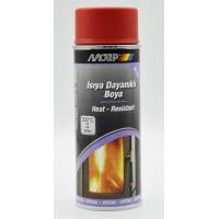 Motip 500°C Isıya Dayanıklı KIRMIZI Spray Boya 400 Ml. Made in Ge