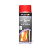 Motip 500°C Isıya Dayanıklı KIRMIZI Spray Boya 400 Ml. Made in Ge