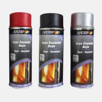 Motip 500°C Isıya Dayanıklı KIRMIZI Spray Boya 400 Ml. Made in Ge