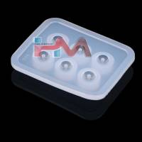 Silicon Square Diamond Boncuk Kalıbı 12mm (Kendinden Delikli) Epo