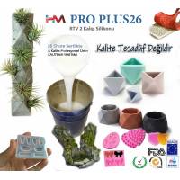 HM PRO PLUS26 RTV 2 KALIP SİLİKONU - 26 Shore Sertlikte 5 KG (1.S
