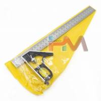 HASSAS ÇELİK GÖNYE CETVEL 30cm (Ahşap, Metal v.b. işler için Düny