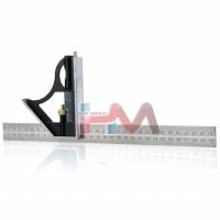 HASSAS ÇELİK GÖNYE CETVEL 30cm (Ahşap, Metal v.b. işler için Düny