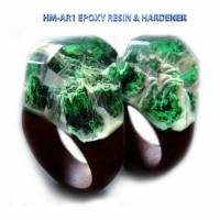 HM-AR1 ULTRA ŞEFFAF KRİSTAL PARLAK EPOKSİ REÇİNE A+B 1000gr. Set