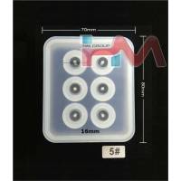 Silikon KÜRE Boncuk Kalıbı 16mm (Kendinden Delikli) Epoksi Reçine