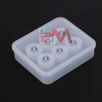 Silikon KÜRE Boncuk Kalıbı 16mm (Kendinden Delikli) Epoksi Reçine