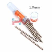 10 Adet Titanyum HSS Çelik Matkap Ucu (1mm) Hava Çeliği