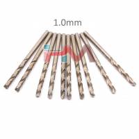 10 Adet Titanyum HSS Çelik Matkap Ucu (1mm) Hava Çeliği