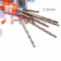 10 Adet Titanyum HSS Çelik Matkap Ucu (1.5mm) Hava Çeliği
