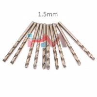 10 Adet Titanyum HSS Çelik Matkap Ucu (1.5mm) Hava Çeliği