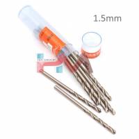 10 Adet Titanyum HSS Çelik Matkap Ucu (1.5mm) Hava Çeliği
