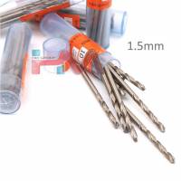 10 Adet Titanyum HSS Çelik Matkap Ucu (1.5mm) Hava Çeliği