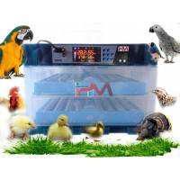 HM-130 PRO FULL OTOMATİK KULUÇKA MAKİNESİ NEM NOZÜLLÜ HİGROSTATLI KULUÇKA MAKİNASI) HMK-PRO002