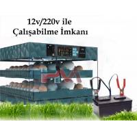 HM-130 PRO FULL OTOMATİK KULUÇKA MAKİNESİ NEM NOZÜLLÜ HİGROSTATLI KULUÇKA MAKİNASI) HMK-PRO002