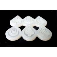HM 6'lı Küpe Silikon Takı Kalıbı (6 lı Model 009)
