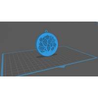 HM Coral Resif Keychain 001 3D Printable Model 3D print model
