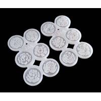 HM 2'li Set GÜL Silikon Takı Kalıbı  (12 'li Model 011-012)    