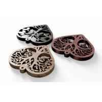 HM Heart Jewelry 014 Necklace Earrings  (3D print model) 