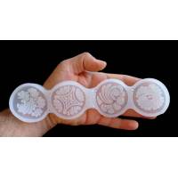 HM Mandala 013 Silikon Takı Anahtarlık Kalıbı