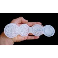 HM Mandala 014 Silikon Takı, Anahtarlık Kalıbı