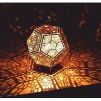 HM Pentagon 003 Voronoi Tea Light Holder Silicone Mold 3D Print Model