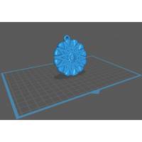HM Shield Keychain 001  3D Printing Model