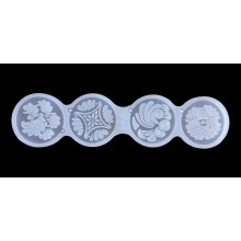 HM Mandala 013 Silikon Takı Anahtarlık Kalıbı