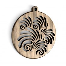 HM Mandala 013 Keychain 3D printable Model