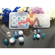 Silikon OVAL Boncuk Kalıbı 16mm - 20mm (Kendinden Delikli) Epoksi