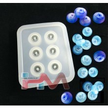 Silikon Pandora Boncuk Kalıbı 10mm (Kendinden Delikli) Epoksi Reç